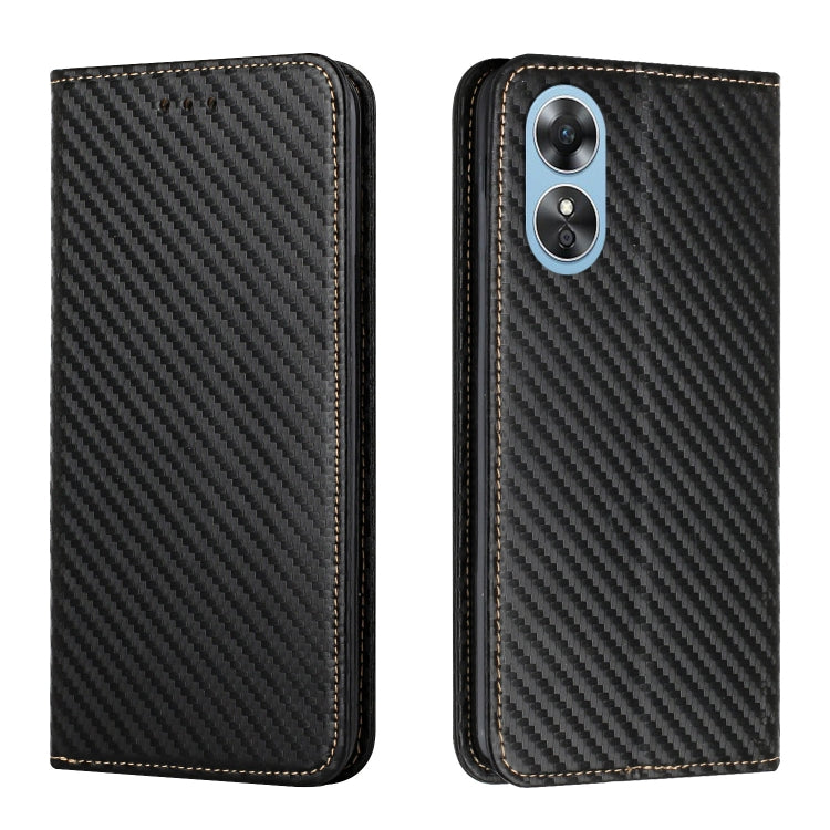 Carbon Fiber Texture Magnetic Flip Leather Phone Case, For Samsung Galaxy A14 5G, For Samsung Galaxy A23e, For OPPO A17, For OPPO A57 2022, For OPPO Reno8, For OPPO Reno8 Pro, For Samsung Galaxy S23 5G, For Samsung Galaxy S23+ 5G                       ...