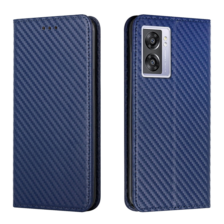 Carbon Fiber Texture Magnetic Flip Leather Phone Case, For Samsung Galaxy A14 5G, For Samsung Galaxy A23e, For OPPO A17, For OPPO A57 2022, For OPPO Reno8, For OPPO Reno8 Pro, For Samsung Galaxy S23 5G, For Samsung Galaxy S23+ 5G                       ...