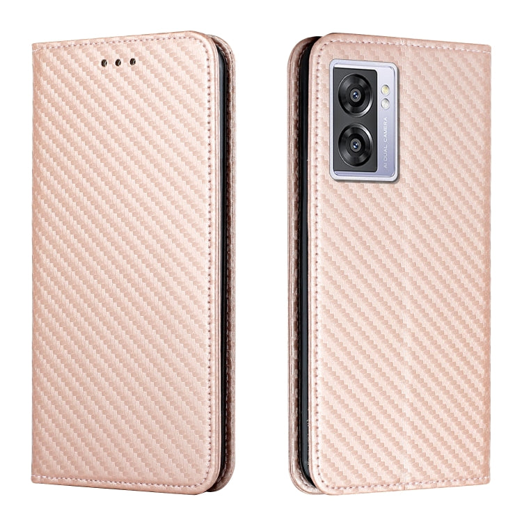 Carbon Fiber Texture Magnetic Flip Leather Phone Case, For Samsung Galaxy A14 5G, For Samsung Galaxy A23e, For OPPO A17, For OPPO A57 2022, For OPPO Reno8, For OPPO Reno8 Pro, For Samsung Galaxy S23 5G, For Samsung Galaxy S23+ 5G                       ...