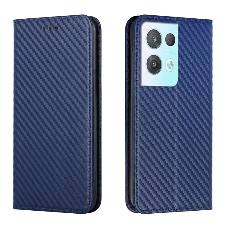 Carbon Fiber Texture Magnetic Flip Leather Phone Case, For Samsung Galaxy A14 5G, For Samsung Galaxy A23e, For OPPO A17, For OPPO A57 2022, For OPPO Reno8, For OPPO Reno8 Pro, For Samsung Galaxy S23 5G, For Samsung Galaxy S23+ 5G                       ...