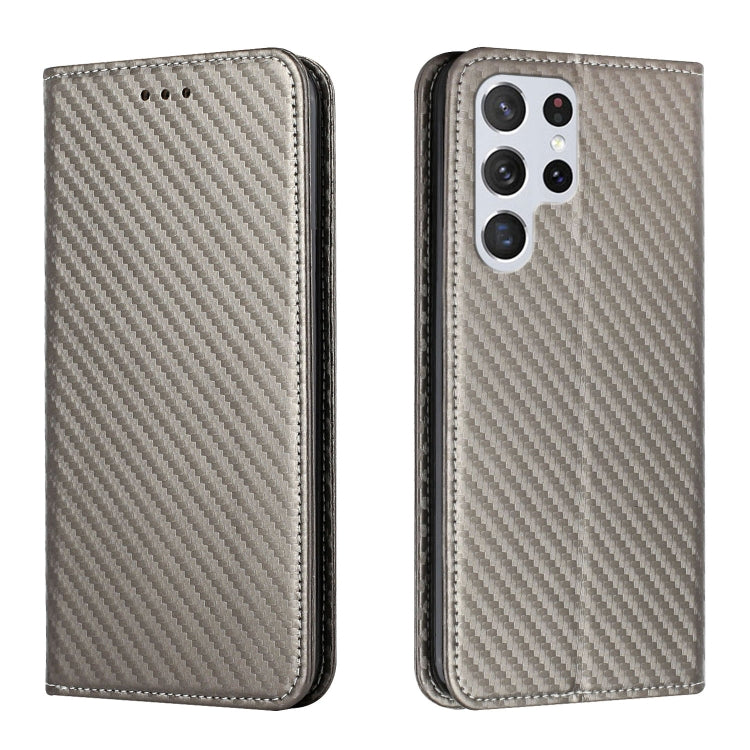 Carbon Fiber Texture Magnetic Flip Leather Phone Case, For Samsung Galaxy A14 5G, For Samsung Galaxy A23e, For OPPO A17, For OPPO A57 2022, For OPPO Reno8, For OPPO Reno8 Pro, For Samsung Galaxy S23 5G, For Samsung Galaxy S23+ 5G                       ...