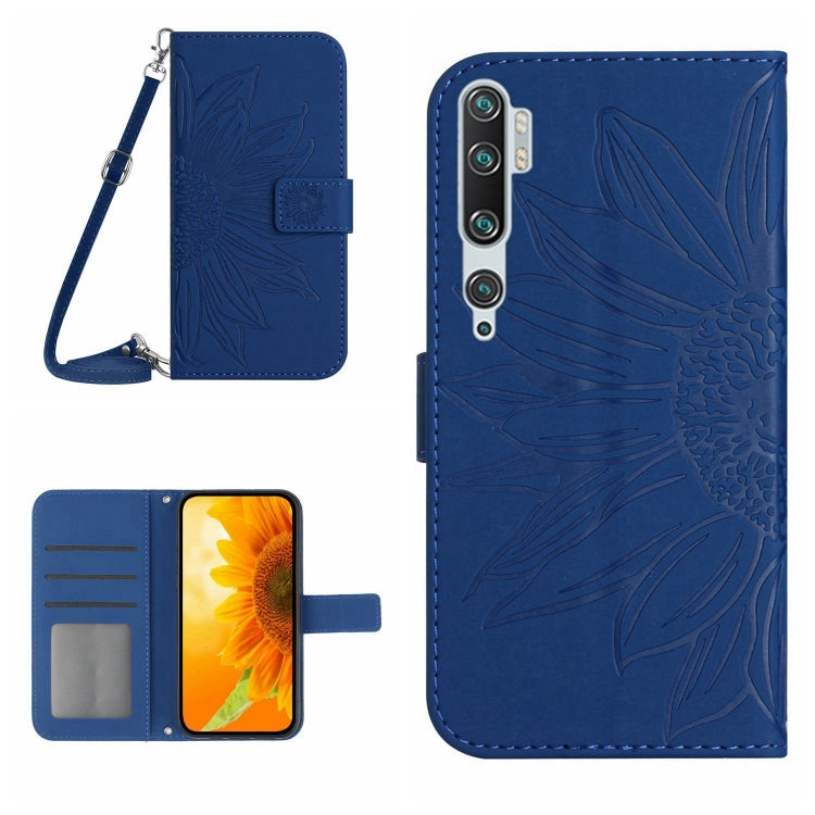 Skin Feel Sun Flower Pattern Flip Leather Phone Case with Lanyard, For Xiaomi Mi 11 Ultra, For Xiaomi Mi Note 10 / Note 10 Pro / CC9 Pro, For Xiaomi Redmi Mi Note 10 Lite, For Xiaomi Mi Mix 4