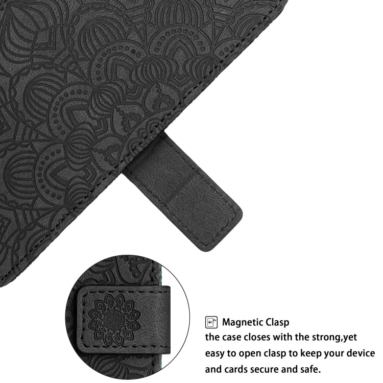 Mandala Embossed Flip Leather Phone Case, For vivo Y16, For vivo Y22s, For Xiaomi Redmi A1, For Xiaomi 12T / 12T Pro / Redmi K50 Ultra