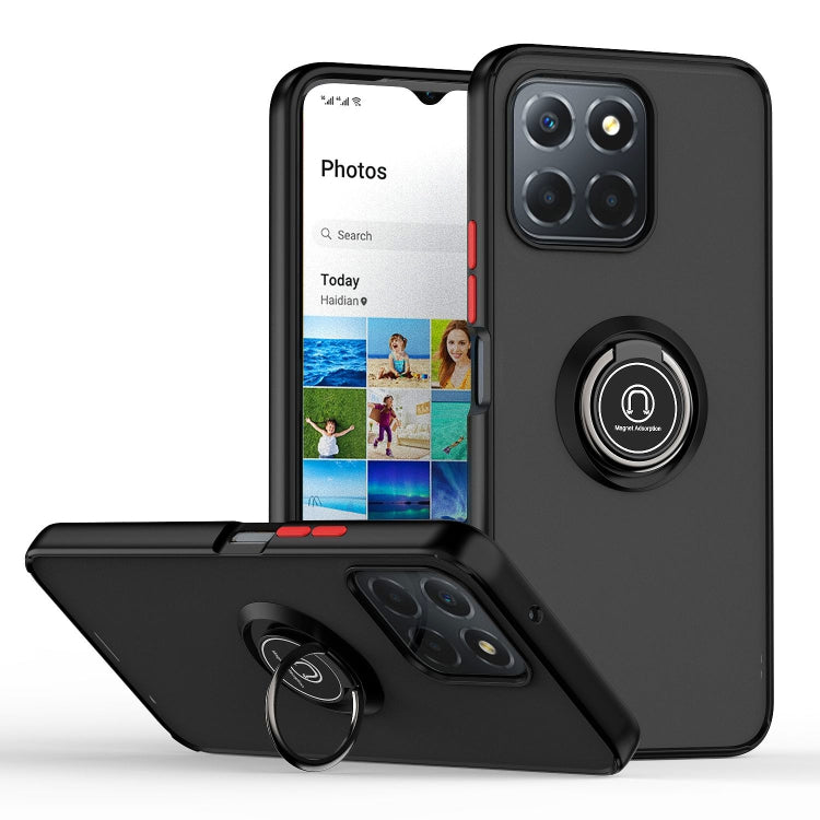 Q Shadow 1 Series TPU + PC Phone Case with Ring, For Honor X8 5G, For vivo Y35