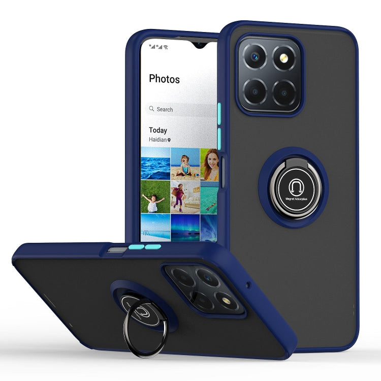 Q Shadow 1 Series TPU + PC Phone Case with Ring, For Honor X8 5G, For vivo Y35