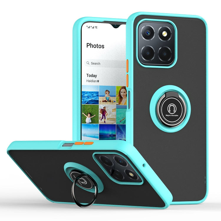 Q Shadow 1 Series TPU + PC Phone Case with Ring, For Honor X8 5G, For vivo Y35