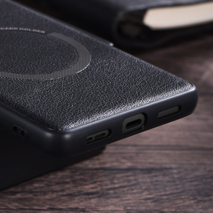 Magsafe Magnetic Ring Leather Texture Phone Case, For Google Pixel 6, For Google Pixel 6 Pro, For Google Pixel 7, For Google Pixel 7 Pro