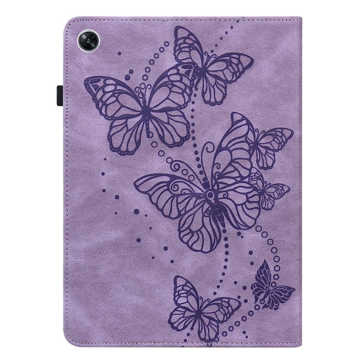 Embossed Butterfly Pattern Leather Tablet Case, For OPPO Pad Air 2022, For Realme Pad X, For Xiaomi Redmi Pad 10.61, For Nokia T20 10.4 2021, For Lenovo Tab M10 3rd Gen