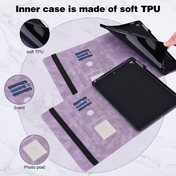 Embossed Butterfly Pattern Leather Tablet Case, For OPPO Pad Air 2022, For Realme Pad X, For Xiaomi Redmi Pad 10.61, For Nokia T20 10.4 2021, For Lenovo Tab M10 3rd Gen