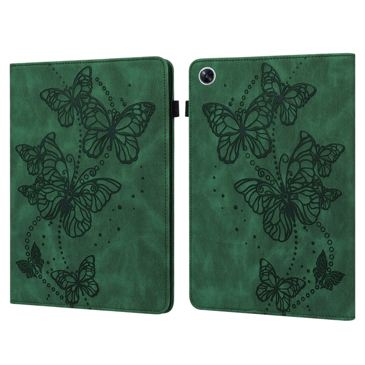 Embossed Butterfly Pattern Leather Tablet Case, For OPPO Pad Air 2022, For Realme Pad X, For Xiaomi Redmi Pad 10.61, For Nokia T20 10.4 2021, For Lenovo Tab M10 3rd Gen