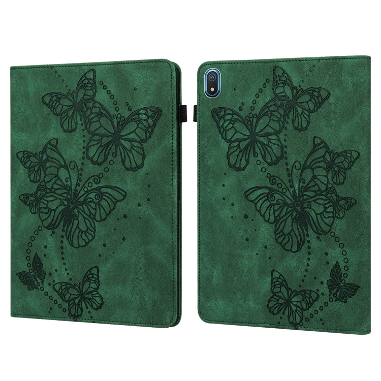 Embossed Butterfly Pattern Leather Tablet Case, For OPPO Pad Air 2022, For Realme Pad X, For Xiaomi Redmi Pad 10.61, For Nokia T20 10.4 2021, For Lenovo Tab M10 3rd Gen