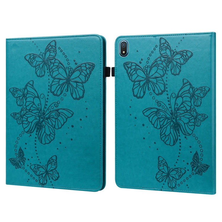 Embossed Butterfly Pattern Leather Tablet Case, For OPPO Pad Air 2022, For Realme Pad X, For Xiaomi Redmi Pad 10.61, For Nokia T20 10.4 2021, For Lenovo Tab M10 3rd Gen