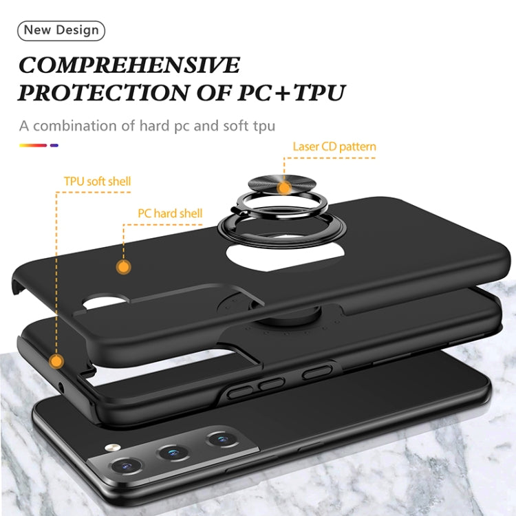 PC + TPU Magnetic Phone Case with Invisible Ring Holder, For Samsung Galaxy S22 5G, For Samsung Galaxy S22+ 5G, For Samsung Galaxy S22 Ultra 5G, For Samsung Galaxy S23 5G, For Samsung Galaxy S23+ 5G, For Samsung Galaxy S23 Ultra 5G