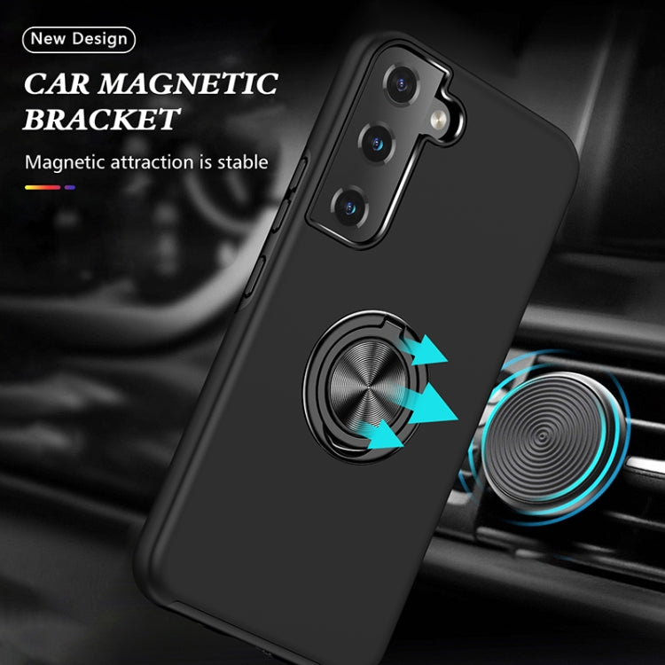 PC + TPU Magnetic Phone Case with Invisible Ring Holder, For Samsung Galaxy S22 5G, For Samsung Galaxy S22+ 5G, For Samsung Galaxy S22 Ultra 5G, For Samsung Galaxy S23 5G, For Samsung Galaxy S23+ 5G, For Samsung Galaxy S23 Ultra 5G