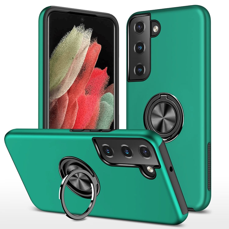 PC + TPU Magnetic Phone Case with Invisible Ring Holder, For Samsung Galaxy S22 5G, For Samsung Galaxy S22+ 5G, For Samsung Galaxy S22 Ultra 5G, For Samsung Galaxy S23 5G, For Samsung Galaxy S23+ 5G, For Samsung Galaxy S23 Ultra 5G