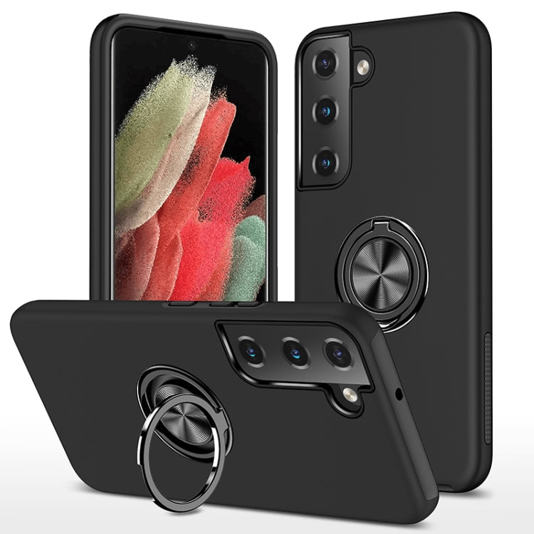 PC + TPU Magnetic Phone Case with Invisible Ring Holder, For Samsung Galaxy S22 5G, For Samsung Galaxy S22+ 5G, For Samsung Galaxy S22 Ultra 5G, For Samsung Galaxy S23 5G, For Samsung Galaxy S23+ 5G, For Samsung Galaxy S23 Ultra 5G