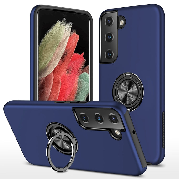 PC + TPU Magnetic Phone Case with Invisible Ring Holder, For Samsung Galaxy S22 5G, For Samsung Galaxy S22+ 5G, For Samsung Galaxy S22 Ultra 5G, For Samsung Galaxy S23 5G, For Samsung Galaxy S23+ 5G, For Samsung Galaxy S23 Ultra 5G