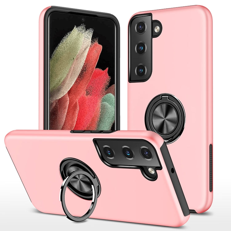 PC + TPU Magnetic Phone Case with Invisible Ring Holder, For Samsung Galaxy S22 5G, For Samsung Galaxy S22+ 5G, For Samsung Galaxy S22 Ultra 5G, For Samsung Galaxy S23 5G, For Samsung Galaxy S23+ 5G, For Samsung Galaxy S23 Ultra 5G