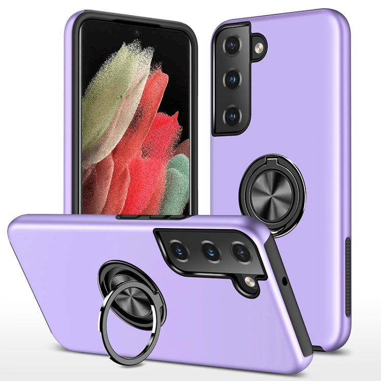 PC + TPU Magnetic Phone Case with Invisible Ring Holder, For Samsung Galaxy S22 5G, For Samsung Galaxy S22+ 5G, For Samsung Galaxy S22 Ultra 5G, For Samsung Galaxy S23 5G, For Samsung Galaxy S23+ 5G, For Samsung Galaxy S23 Ultra 5G