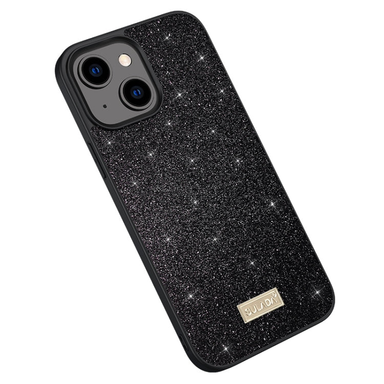 SULADA PC+TPU Leather Glitter Phone Case, For iPhone 14, For iPhone 14 Plus, For iPhone 14 Pro, For iPhone 14 Pro Max