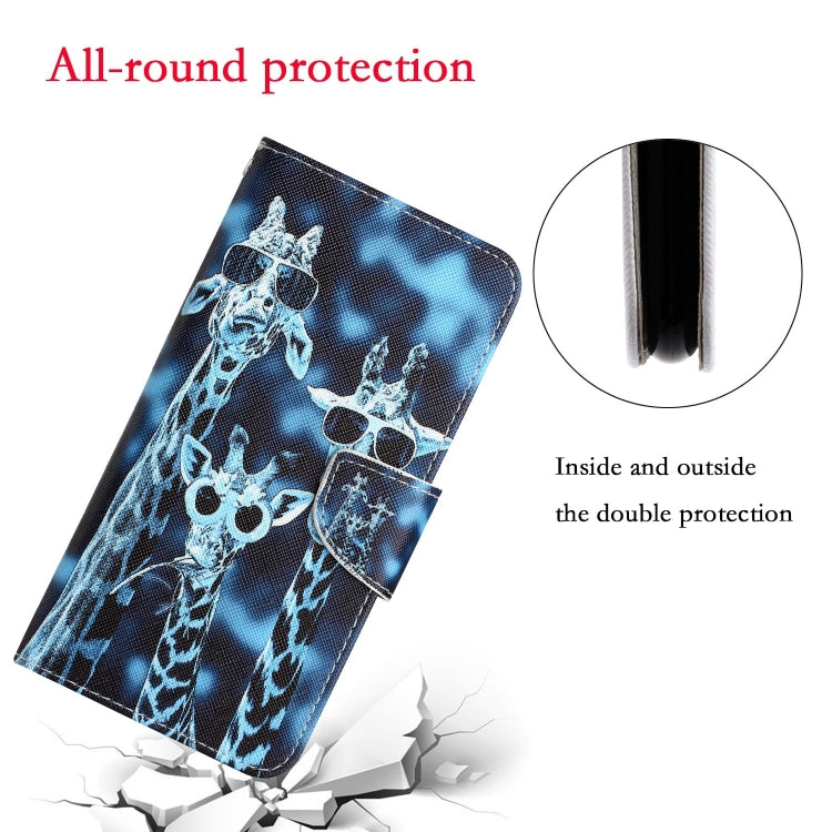 Colored Drawing Leather Phone Case, For Xiaomi 12T / 12T Pro / Redmi K50 Ultra