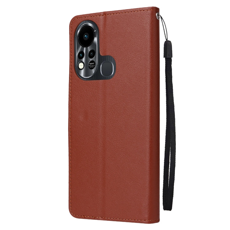 Multifunctional Horizontal Flip Leather Case with Three Card Slot, For Infinix Note 11s, For Infinix Note 11 Pro, For Infinix Note 10 Pro, For Infinix Hot 11s, For Infinix Hot 10, For Infinix Hot 10s