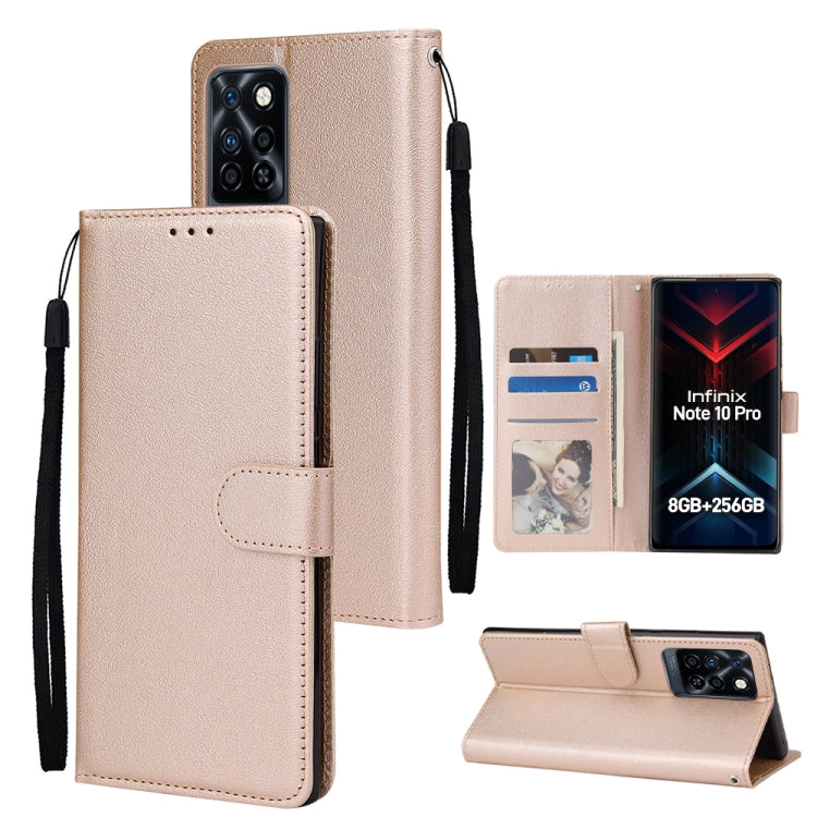 Multifunctional Horizontal Flip Leather Case with Three Card Slot, For Infinix Note 11s, For Infinix Note 11 Pro, For Infinix Note 10 Pro, For Infinix Hot 11s, For Infinix Hot 10, For Infinix Hot 10s