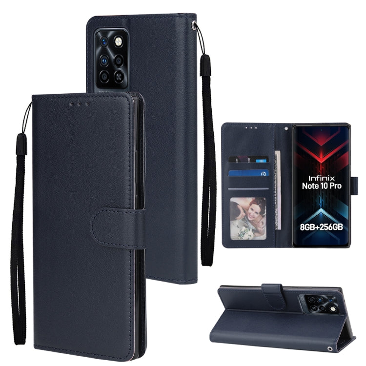 Multifunctional Horizontal Flip Leather Case with Three Card Slot, For Infinix Note 11s, For Infinix Note 11 Pro, For Infinix Note 10 Pro, For Infinix Hot 11s, For Infinix Hot 10, For Infinix Hot 10s