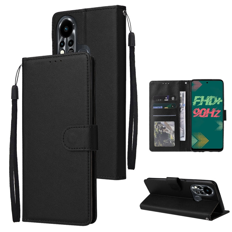 Multifunctional Horizontal Flip Leather Case with Three Card Slot, For Infinix Note 11s, For Infinix Note 11 Pro, For Infinix Note 10 Pro, For Infinix Hot 11s, For Infinix Hot 10, For Infinix Hot 10s