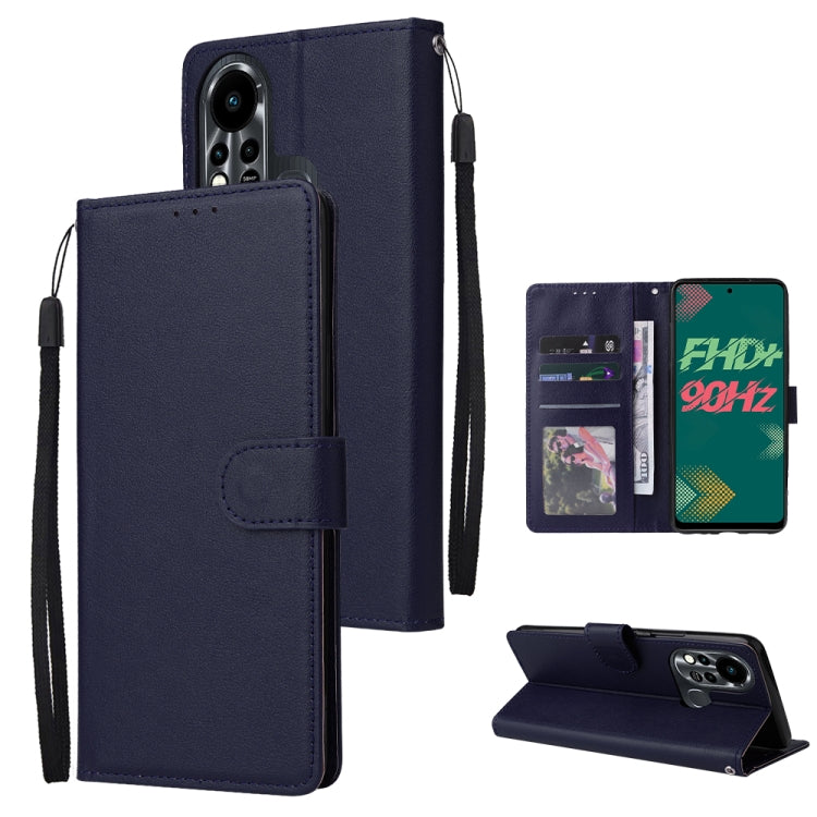 Multifunctional Horizontal Flip Leather Case with Three Card Slot, For Infinix Note 11s, For Infinix Note 11 Pro, For Infinix Note 10 Pro, For Infinix Hot 11s, For Infinix Hot 10, For Infinix Hot 10s
