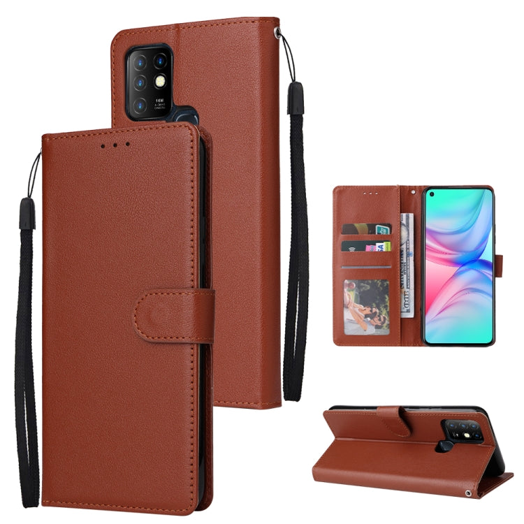Multifunctional Horizontal Flip Leather Case with Three Card Slot, For Infinix Note 11s, For Infinix Note 11 Pro, For Infinix Note 10 Pro, For Infinix Hot 11s, For Infinix Hot 10, For Infinix Hot 10s