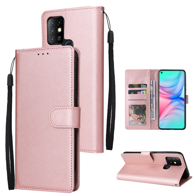 Multifunctional Horizontal Flip Leather Case with Three Card Slot, For Infinix Note 11s, For Infinix Note 11 Pro, For Infinix Note 10 Pro, For Infinix Hot 11s, For Infinix Hot 10, For Infinix Hot 10s