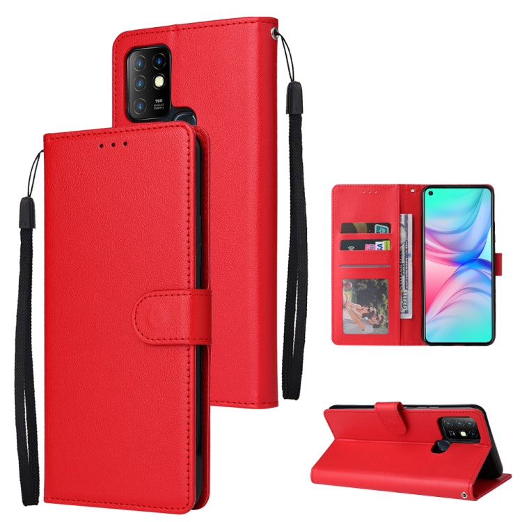 Multifunctional Horizontal Flip Leather Case with Three Card Slot, For Infinix Note 11s, For Infinix Note 11 Pro, For Infinix Note 10 Pro, For Infinix Hot 11s, For Infinix Hot 10, For Infinix Hot 10s