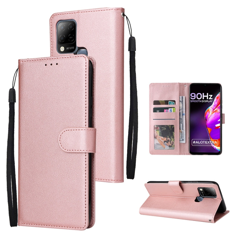 Multifunctional Horizontal Flip Leather Case with Three Card Slot, For Infinix Note 11s, For Infinix Note 11 Pro, For Infinix Note 10 Pro, For Infinix Hot 11s, For Infinix Hot 10, For Infinix Hot 10s