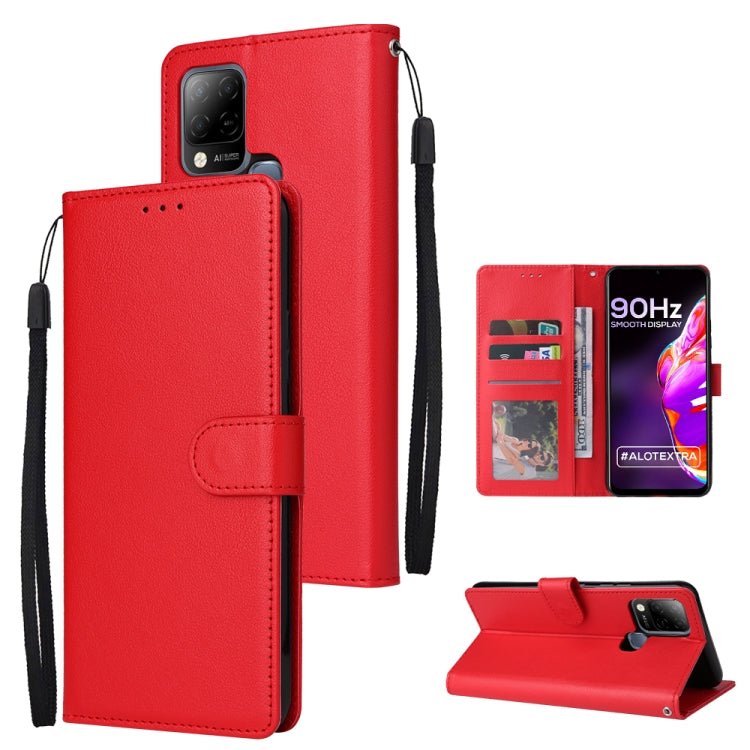 Multifunctional Horizontal Flip Leather Case with Three Card Slot, For Infinix Note 11s, For Infinix Note 11 Pro, For Infinix Note 10 Pro, For Infinix Hot 11s, For Infinix Hot 10, For Infinix Hot 10s