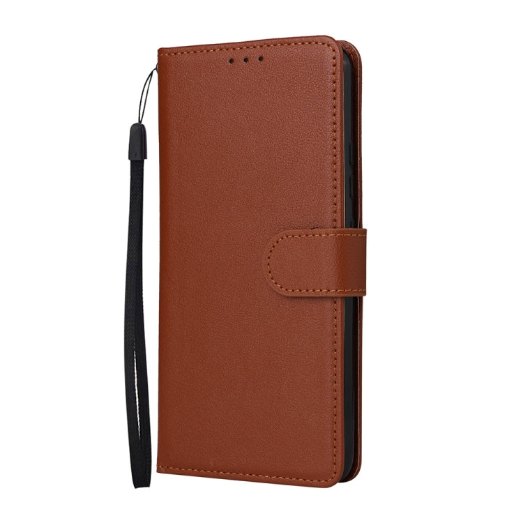 Multifunctional Horizontal Flip Leather Case with Three Card Slot, For Infinix Hot 10i, For Infinix Hot 9 Play, For Infinix Smart 5, For Realme 9i, For Realme 8i, For Realme C21Y / C25Y