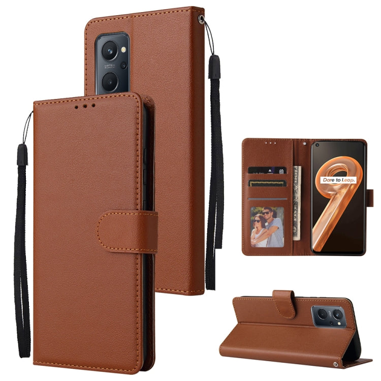 Multifunctional Horizontal Flip Leather Case with Three Card Slot, For Infinix Hot 10i, For Infinix Hot 9 Play, For Infinix Smart 5, For Realme 9i, For Realme 8i, For Realme C21Y / C25Y