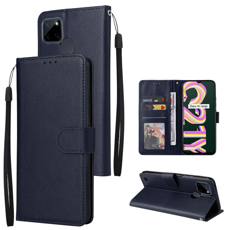 Multifunctional Horizontal Flip Leather Case with Three Card Slot, For Infinix Hot 10i, For Infinix Hot 9 Play, For Infinix Smart 5, For Realme 9i, For Realme 8i, For Realme C21Y / C25Y