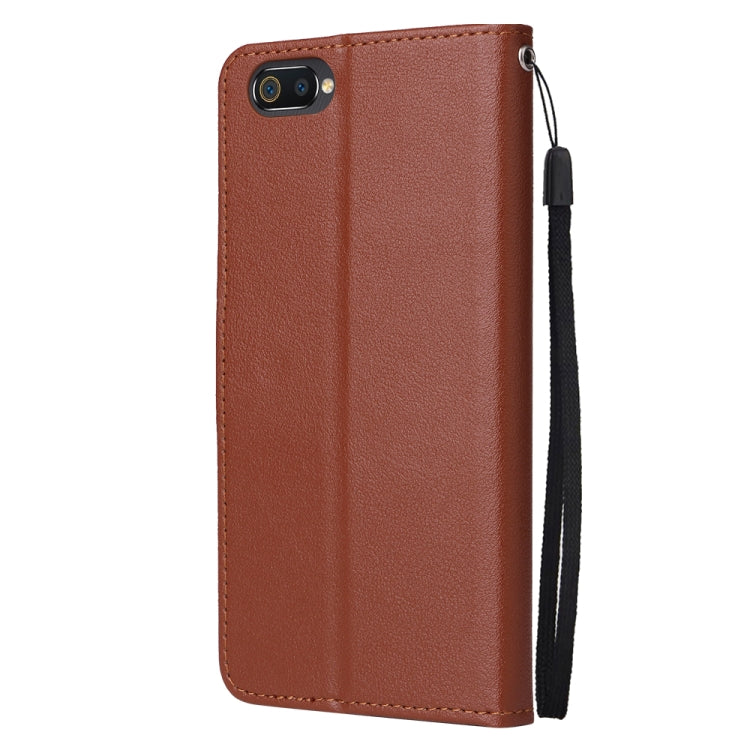 Multifunctional Horizontal Flip Leather Case with Three Card Slot, For Realme C2, For OPPO A15 / A15s / A35, For OPPO A5 / A3s / A12e / C1, For OPPO A37, For vivo Y31, For vivo Y91C / Y1s