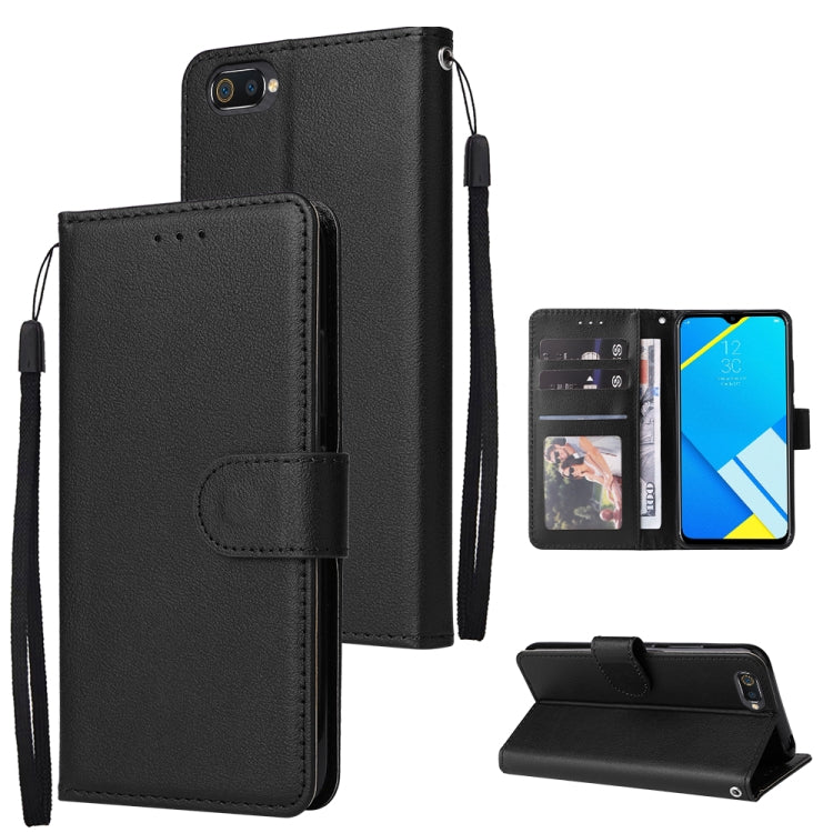 Multifunctional Horizontal Flip Leather Case with Three Card Slot, For Realme C2, For OPPO A15 / A15s / A35, For OPPO A5 / A3s / A12e / C1, For OPPO A37, For vivo Y31, For vivo Y91C / Y1s