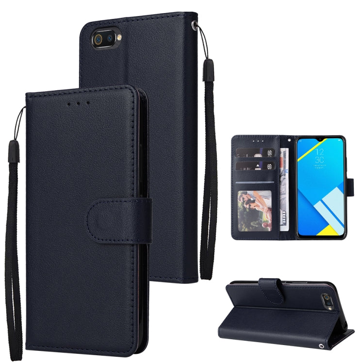 Multifunctional Horizontal Flip Leather Case with Three Card Slot, For Realme C2, For OPPO A15 / A15s / A35, For OPPO A5 / A3s / A12e / C1, For OPPO A37, For vivo Y31, For vivo Y91C / Y1s
