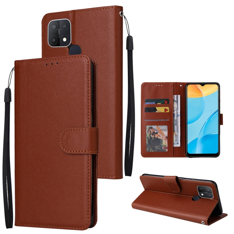 Multifunctional Horizontal Flip Leather Case with Three Card Slot, For Realme C2, For OPPO A15 / A15s / A35, For OPPO A5 / A3s / A12e / C1, For OPPO A37, For vivo Y31, For vivo Y91C / Y1s