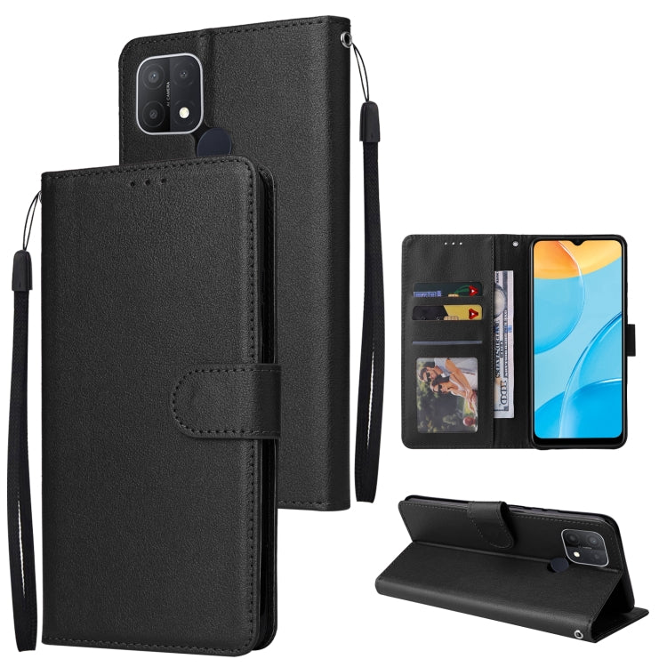 Multifunctional Horizontal Flip Leather Case with Three Card Slot, For Realme C2, For OPPO A15 / A15s / A35, For OPPO A5 / A3s / A12e / C1, For OPPO A37, For vivo Y31, For vivo Y91C / Y1s