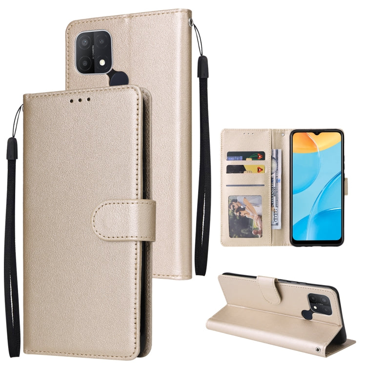 Multifunctional Horizontal Flip Leather Case with Three Card Slot, For Realme C2, For OPPO A15 / A15s / A35, For OPPO A5 / A3s / A12e / C1, For OPPO A37, For vivo Y31, For vivo Y91C / Y1s