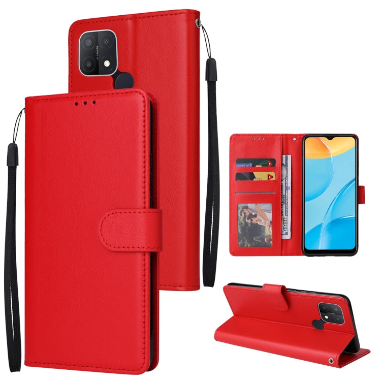 Multifunctional Horizontal Flip Leather Case with Three Card Slot, For Realme C2, For OPPO A15 / A15s / A35, For OPPO A5 / A3s / A12e / C1, For OPPO A37, For vivo Y31, For vivo Y91C / Y1s