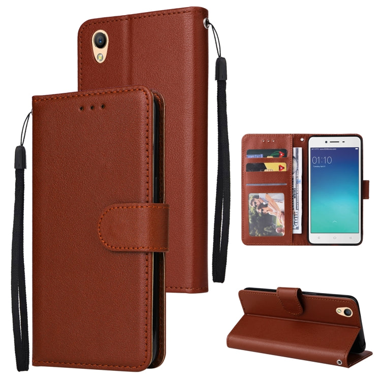 Multifunctional Horizontal Flip Leather Case with Three Card Slot, For Realme C2, For OPPO A15 / A15s / A35, For OPPO A5 / A3s / A12e / C1, For OPPO A37, For vivo Y31, For vivo Y91C / Y1s