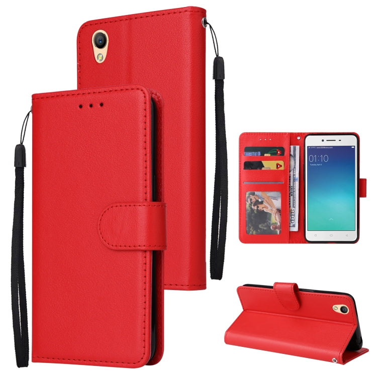 Multifunctional Horizontal Flip Leather Case with Three Card Slot, For Realme C2, For OPPO A15 / A15s / A35, For OPPO A5 / A3s / A12e / C1, For OPPO A37, For vivo Y31, For vivo Y91C / Y1s