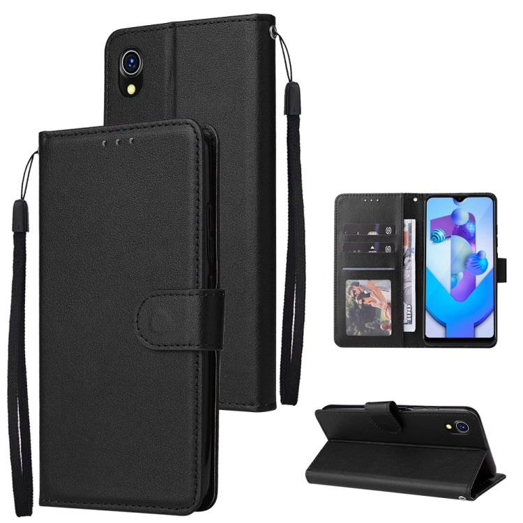 Multifunctional Horizontal Flip Leather Case with Three Card Slot, For Realme C2, For OPPO A15 / A15s / A35, For OPPO A5 / A3s / A12e / C1, For OPPO A37, For vivo Y31, For vivo Y91C / Y1s