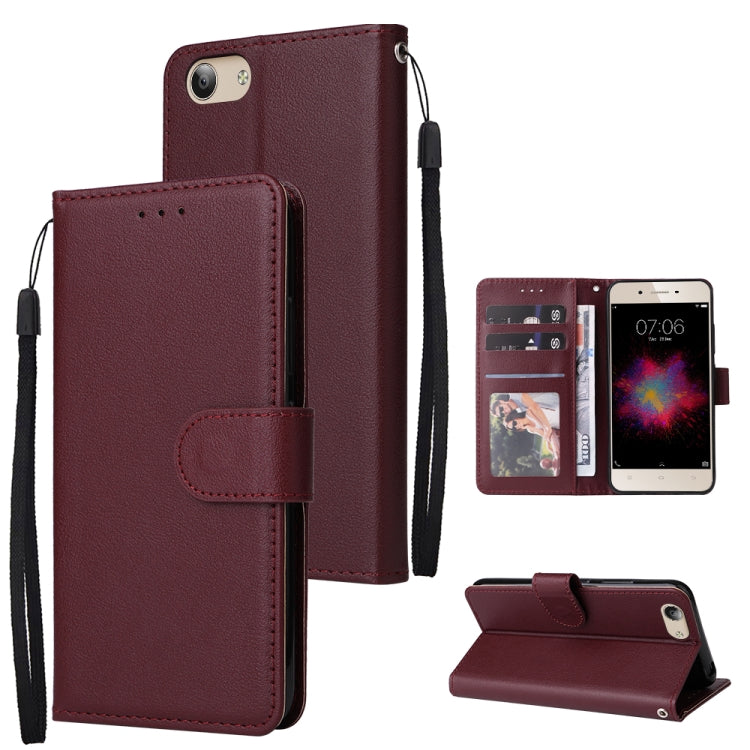 Multifunctional Horizontal Flip Leather Case with Three Card Slot, For vivo Y53, For Xiaomi Redmi 10C