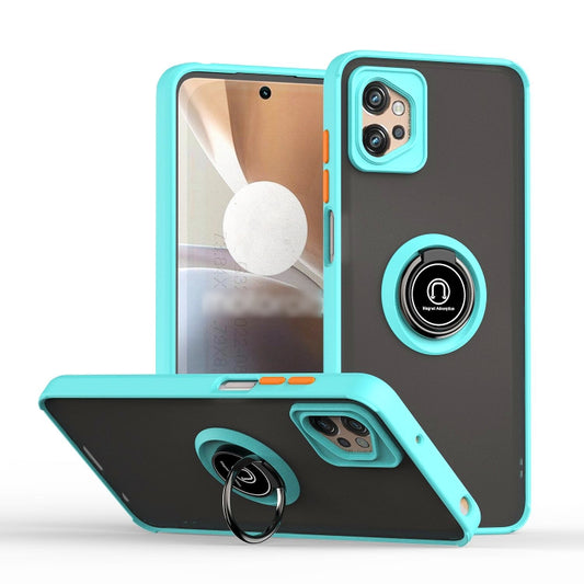 Q Shadow 1 Series TPU + PC Phone Case with Ring, For Motorola Moto G32, For Motorola Moto G42, For OPPO A17 4G, For vivo V25, For ZTE Blade V40 Vita, For ZTE Blade A52, For Xiaomi Redmi A1+